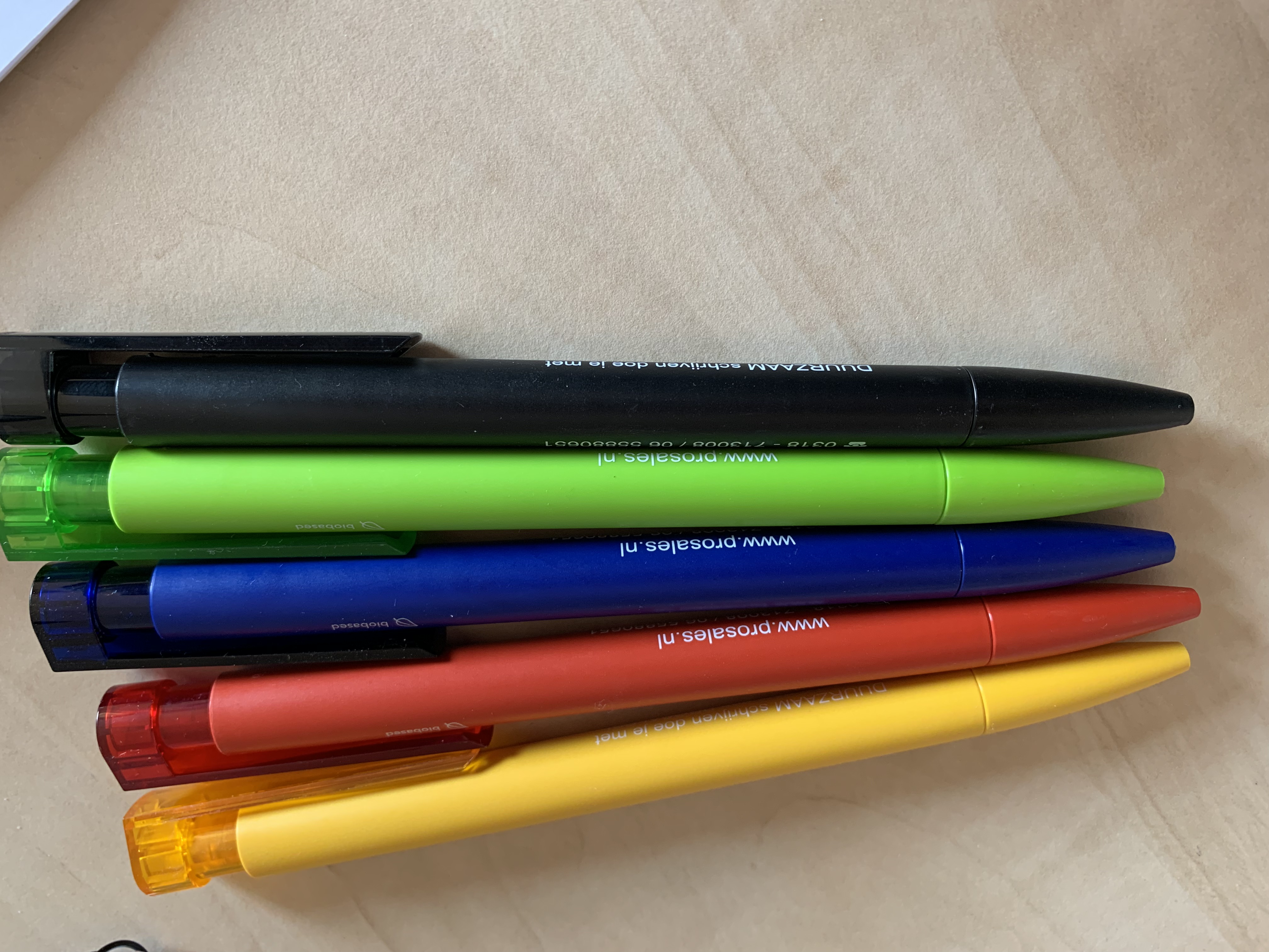 Liberty Bio; duurzaam schrijven