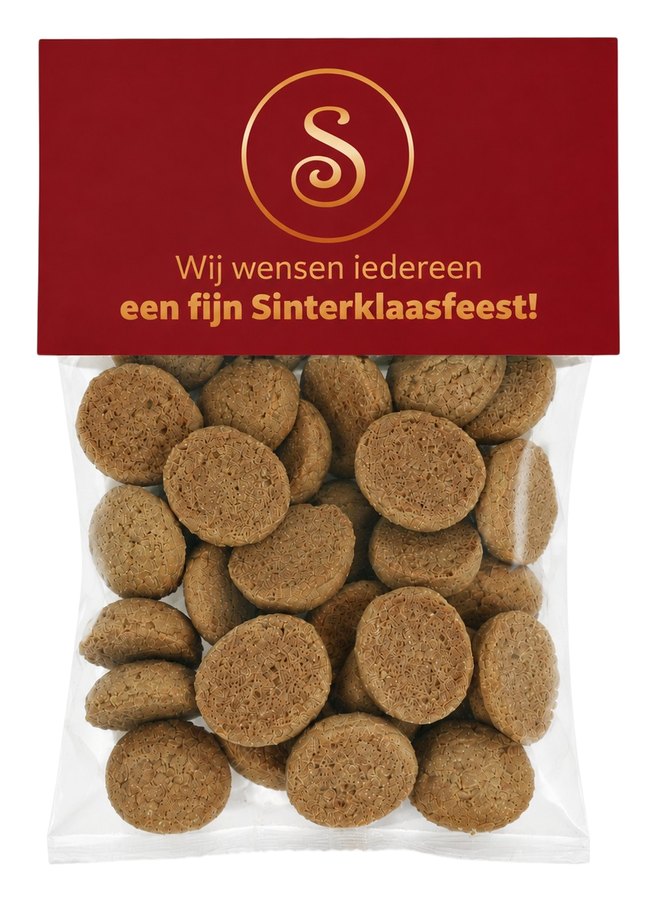 Kruidnoten, 100 gram met kopkaartje